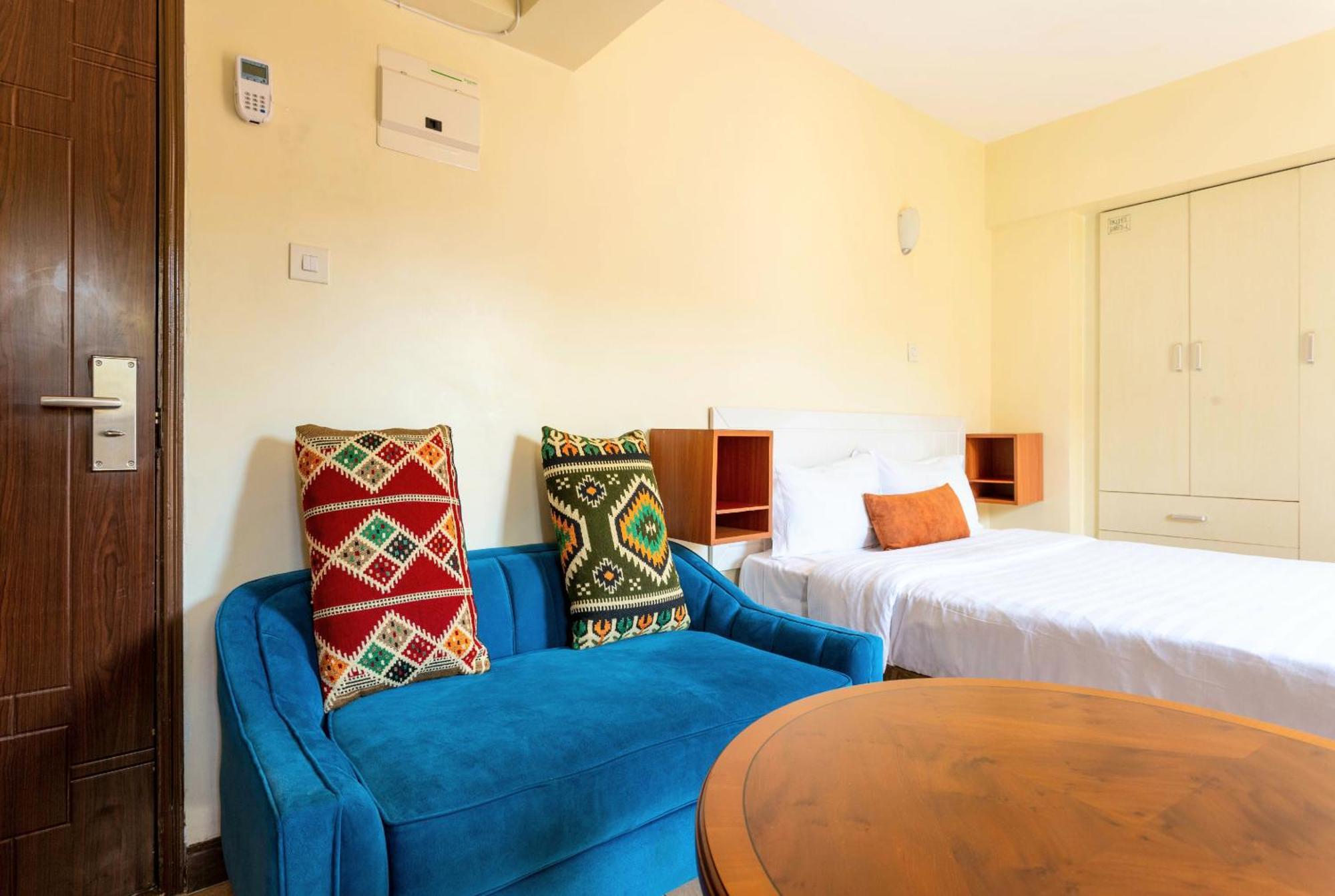 City View With Rooftop Pool - Studio Nairobi Esterno foto
