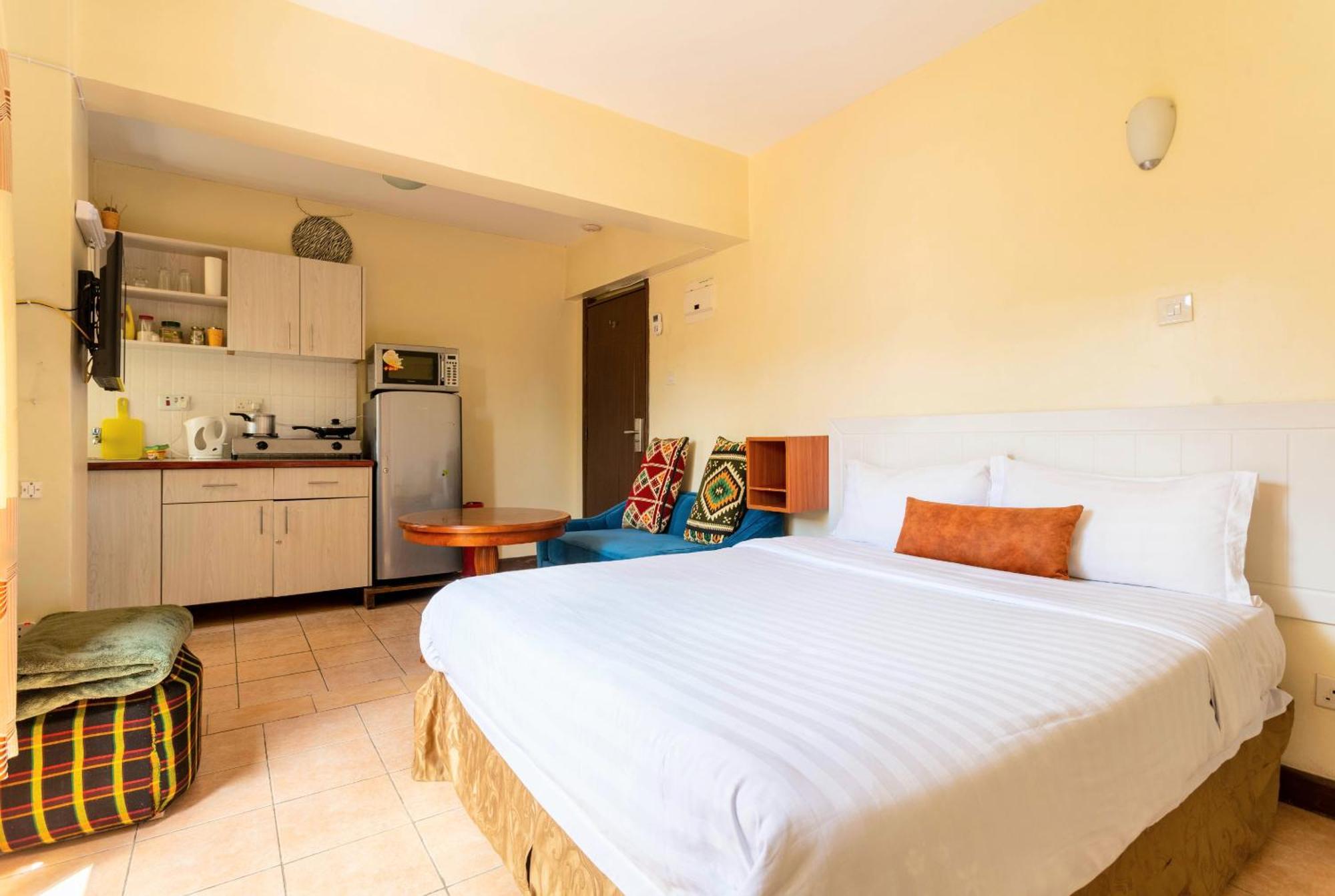 City View With Rooftop Pool - Studio Nairobi Esterno foto