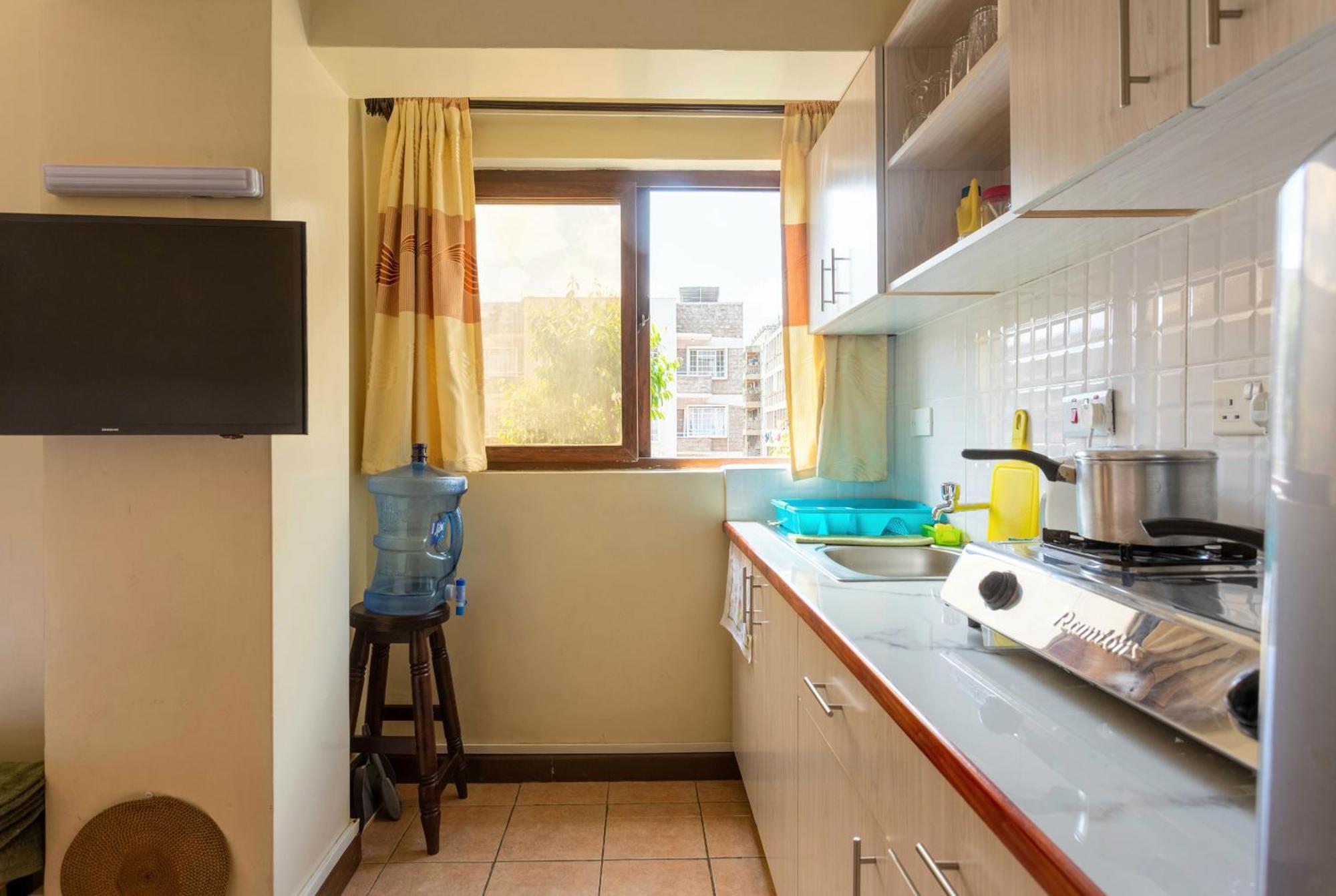City View With Rooftop Pool - Studio Nairobi Esterno foto